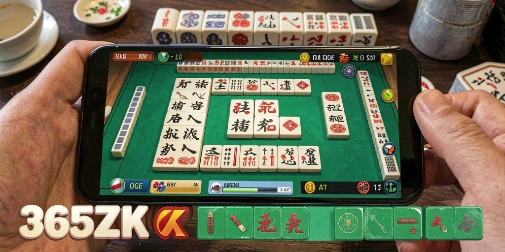 Tampilan gameplay Mahjong yang menarik di 365ZK.