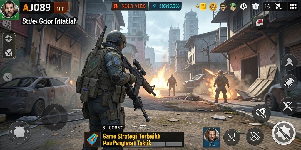Tampilan gameplay AJO89 dengan strategi dan taktik mendebarkan.