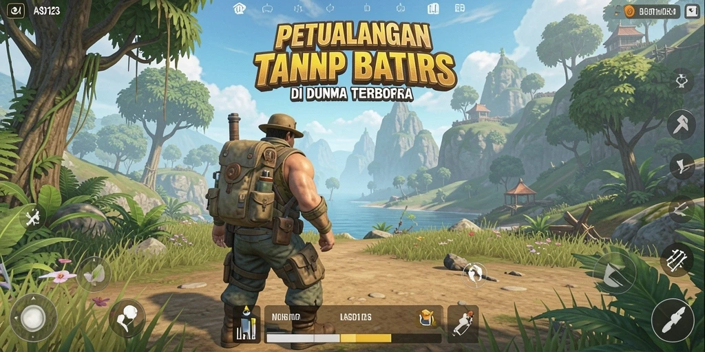 Screenshot gameplay Open World yang menarik dan interaktif.