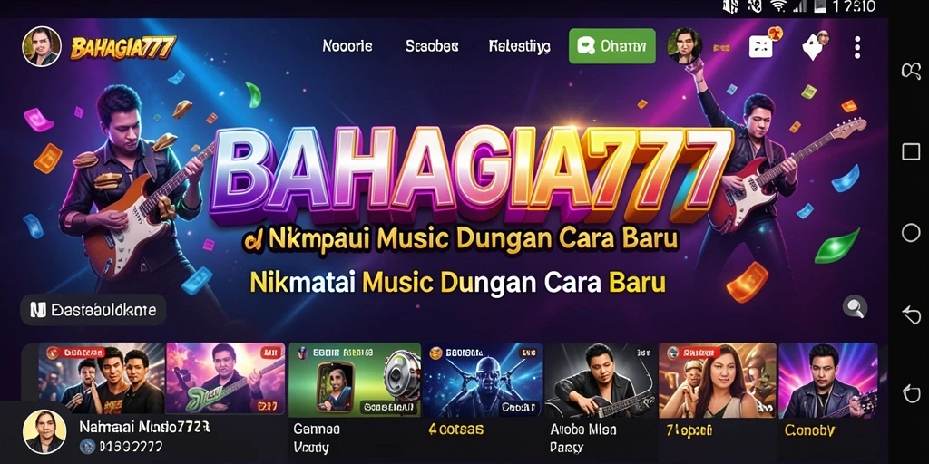 Tampilan gameplay BAHAGIA777 yang interaktif dan menyenangkan.