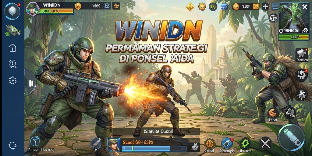 Gameplay seru dalam WINIDN yang menguji strategi dan taktik.